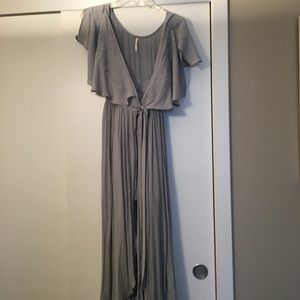 Summer lightweight wrap dress